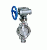 Hard Seal Butterfly Valve With Gear 